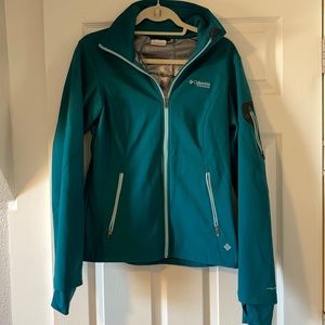 Columbia performance jacket - Teal, Medium